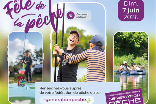 Venez découvrir ou re-découvrir la pêche à l'occasion de la Fête Nationale de la Pêche !